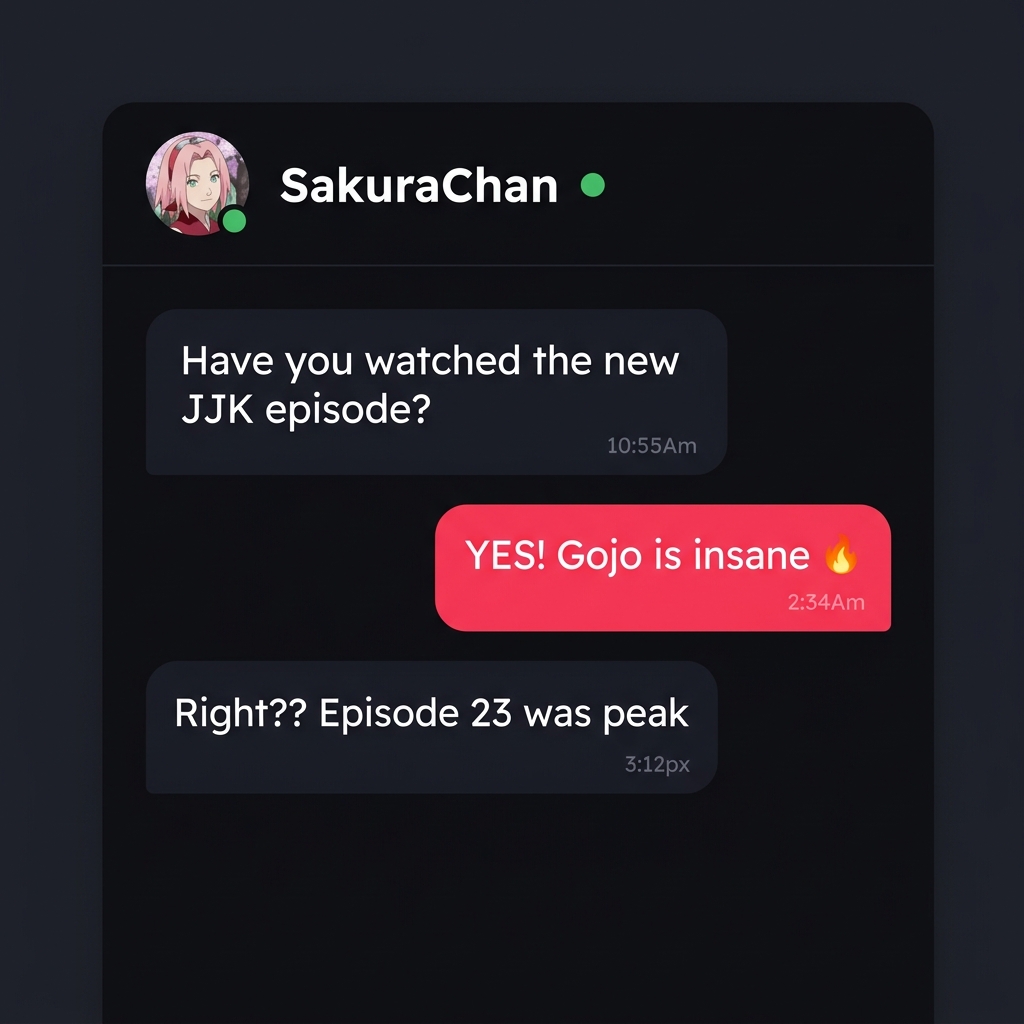 WeebNation chat preview